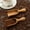 B, variant on NANDIYNZHI 1pcs Mini Acacia Wood Coffee Spoons Wooden Coffee Spoon Powder Pal Scoop Bath Salt Scoop Flour Scoops For Canisters Wooden Coffee Scoop Mini Scoops For Jars