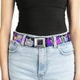 thumbnail image 5 of Buckle-Down Belt, Seatbelt Buckle Belt, Panda Hat Animals Bright Color Burst, Youth 22 to 32 Inches, 5 of 9