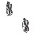 thumbnail image 1 of Sidaley Gafas de motocicleta Protección universal Gafas de moto Accesorios de motores Equipo de protección Artículos deportivos Transparente 2piezas, 1 of 6