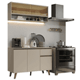 thumbnail image 1 of Cocina Integral Completa Modular Madesa Nice 120cm Crema 04, 1 of 6