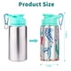 thumbnail image 4 of Kit de decoración de botellas de agua Fenreen con pegatinas de sirenas para niñas, 4 of 7