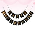 thumbnail image 4 of Shisuyan 1 Set Retirement Paper Photo Banners Glitter Letter Printing Flag Set Photo Bunting Party Layout for Retirement Party (HAPPY RETIREMENT Pattern), 4 of 8