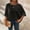 Black, variant on Womens Summer Shirts Plus Size Batwing Sleeve Versatile Neck Oversized Tshirts for Women Black 2XL