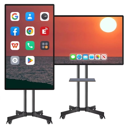 JYXCN Smart Board, 49 Inch Touch Screen Digital Electronic interactive Whiteboard, 4K Monitor for Presentation and Player for Advertisin