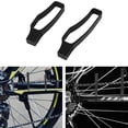 thumbnail image 4 of 1 juego de cubiertas protectoras de cadena de bicicleta MTB Road Protector antiarañazos negro JShteea Accesorios para bicicletas, 4 of 8
