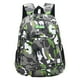thumbnail image 3 of Fiudx Mochila Pequeña, Diseño Impermeable de Camuflaje, Correas de Hombro Ligeras y Transpirables, Múltiples Compartimentos, Ideal para Viajes Escolares, para Niños y Adolescentes, Tamaño 35 X 27 X 1, 3 of 7