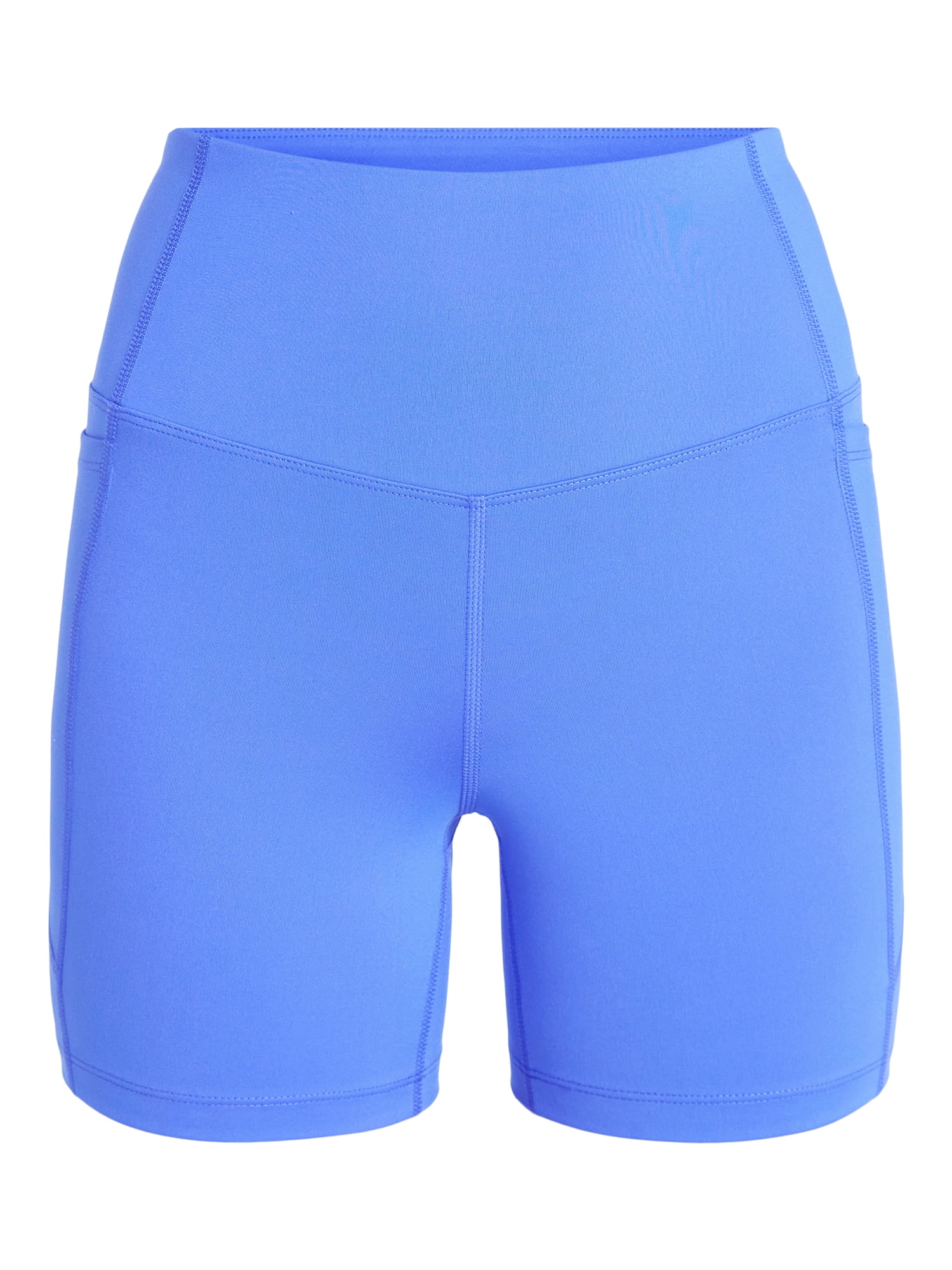 Athletic Works Women's High Rise Bike Shorts, 5" Inseam, Size XS-4X