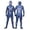 Dark Blue, variant on Classic Spider Cosplay Costume,Authentic Retro Red Blue Suit with Full Body Web Pattern,Classic Hero Costume for Anime Fans K'i'd's, Vermilion, XL