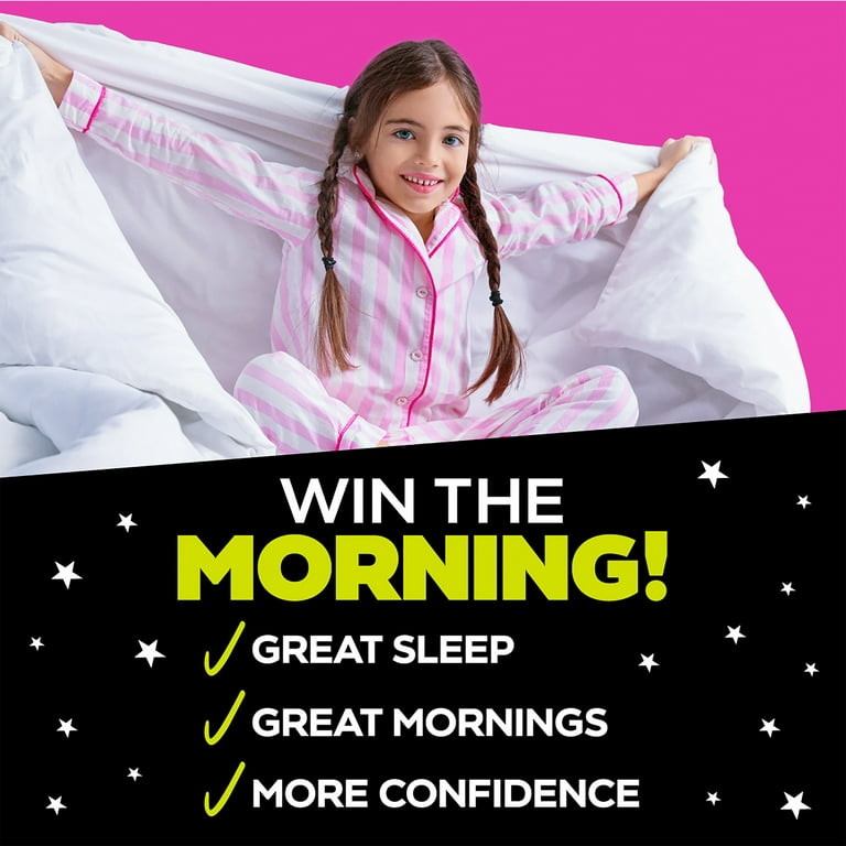 Ninjamas Girls Bedwetting Nighttime Underwear, Size S/m (37