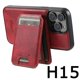thumbnail image 3 of Leather Wallet Holder Phone Case For Iphone 13 14 15 12 Pro Max 14Plus Magnetic Stand Phone Cover For Samsung S22 S23 Ultra Plus, 3 of 5