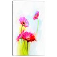 thumbnail image 2 of Nature Morte Mignonnes Fleurs de Gerbera Rouges - Grande Impression sur Toile Florale, 2 of 4