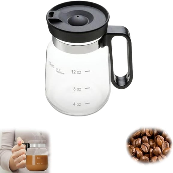 Mini Coffee Pot Mug with Lid