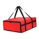 thumbnail image 3 of Bolsa aislante para entrega de pizza con asa de transporte reforzada, fácil de mantener fresca. rojo, 3 of 9
