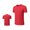Red, variant on Men Casual Fashion Solid Color Stretch Running Fitness Short Sleeve Leotard Blazer