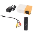 thumbnail image 2 of Portable Projector, AV VGA USB HD Mini Projector 24 To 60in Projection US Plug 100-240V  for Family, 2 of 7