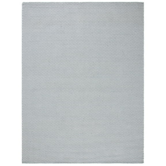 SAFAVIEH Salem Fulton Solid Cotton Area Rug, Grey, 8' x 10'