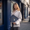 thumbnail image 6 of FORMRS 13-13.3 inch Laptop Sleeve Case Soft Carrying Quilted Computer Bag Cover, White Cat Planet, 6 of 7