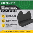 thumbnail image 2 of Funda de asiento CAT Custom Fit para banco delantero Ford F250/F550, 2 of 9
