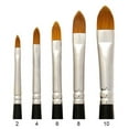 thumbnail image 5 of Trekell Golden Taklon #6 Round Brush - Long Handle, 5 of 10