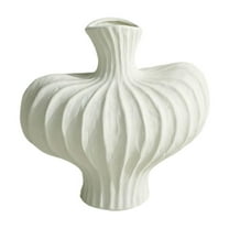 Plastics Flower Vase, 7.56 inch Flower Vases for Centerpiece Table Home Indoor Desk Decor, Unbreakable Vase for Wedding Party Decor