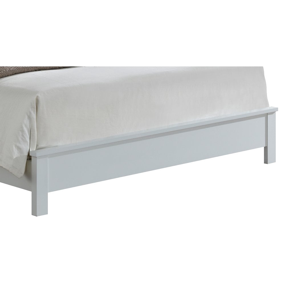 Glory Furniture Burlington King Bed in White Color