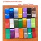 thumbnail image 4 of 100 Uds 21700 funda de envoltura de batería Tubo termorretráctil + 100 Uds anillos de papel de cebada tubo de cubierta de cinta de película de PVC de piel aislada retráctil, 4 of 5