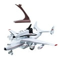 thumbnail image 1 of Avión de juguete con base y adornos, modelo de avión de transporte para niños. líneas rojas, 1 of 9
