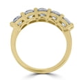 thumbnail image 3 of Pompeii 2 ct Diamond Five Stone Wedding Anniversary Round Cut Ring 14k Yellow Gold, 3 of 3