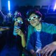 thumbnail image 4 of ELAYARD 100Ud Gafas 3D De Cartón Marco Lentes Rojo Y Para Fiestas Y Eventos, 4 of 7