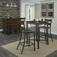 thumbnail image 3 of Homestyles Cabin Creek Wood Bar Table in Brown, 3 of 5