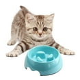 thumbnail image 2 of ievspot 1 Pcs Cat Dog Slow Feeder Bowl,Interactive Dog Bowls Durable Stainless Steel Pets Bowl, 2 of 8