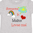 thumbnail image 4 of Inktastic Someone in Maine Loves Me Boys or Girls Toddler T-Shirt, 4 of 5