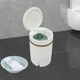 thumbnail image 3 of 4.5L/1.19gal Portable Mini Washing Machine Washer with Drainage Basket Multi-Functional White, 3 of 20