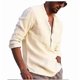 thumbnail image 1 of Men's Long-sleeved Casual Shirt Hot Men's Top, 1 of 4