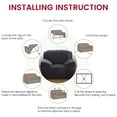 thumbnail image 5 of CJC Plush Stretch Sofa Slipcover 1/2/3/4 Seater Thick Sofa Covers Velvet Easy Fit Elastic Fabric Sofa Protector Couch Pet Protector, 5 of 9
