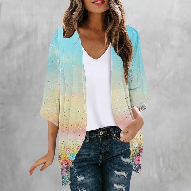 NJDVHB Cardigan d'Hiver pour Femmes, Blouse Décontractée à Manches Longues avec Poche