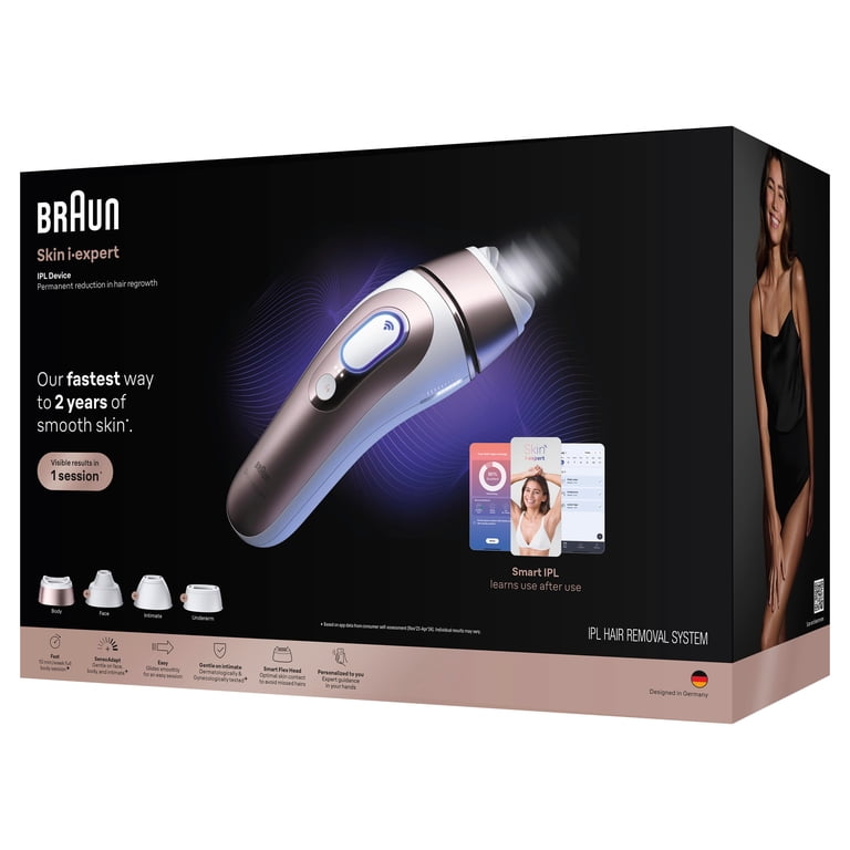 Free Shipping! Braun IPL Skin i·expert at Home Hair Removal with