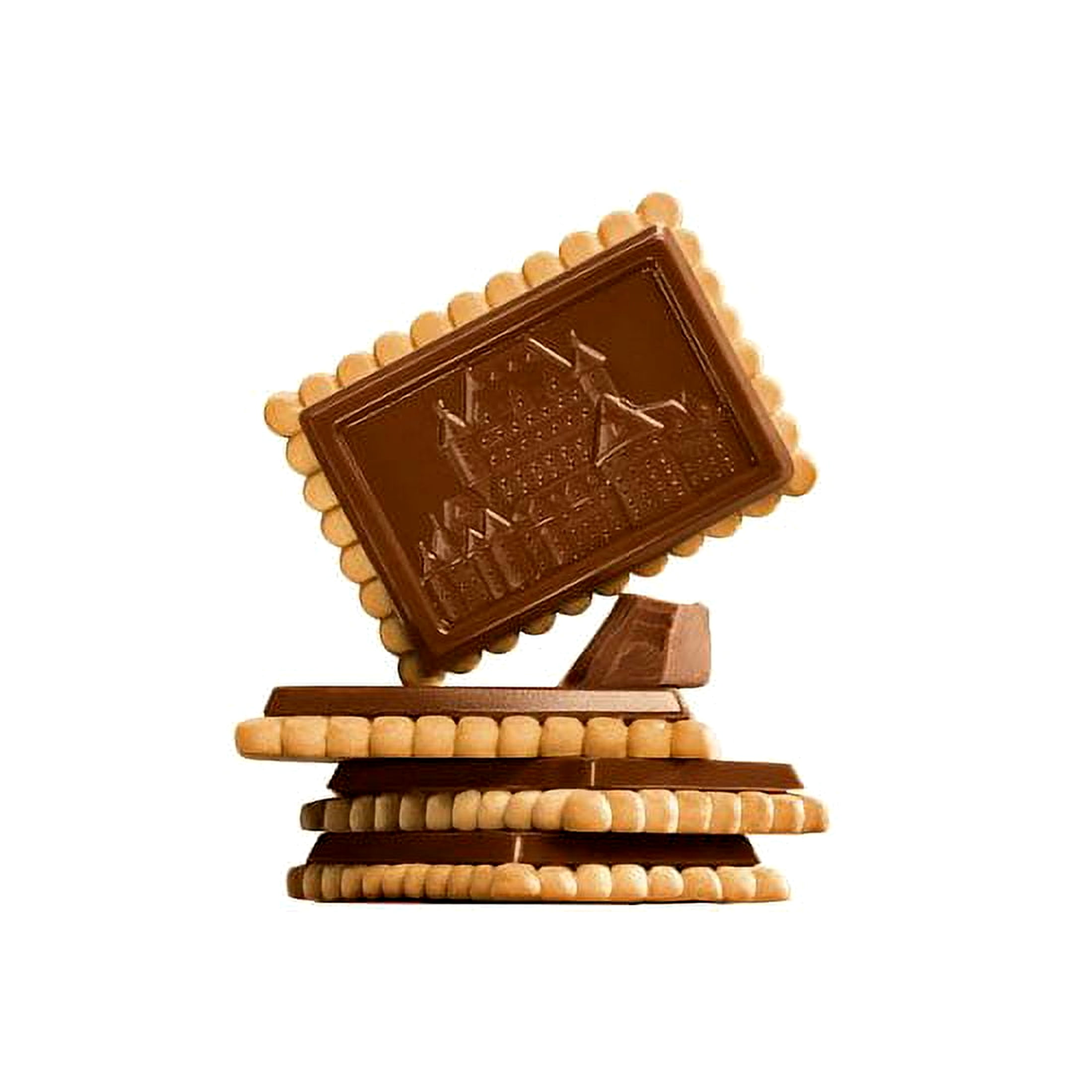 Leclerc Celebration Milk Chocolate Butter Cookies Made with Real Milk Chocolate 240g from Canada
