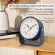 thumbnail image 2 of Small Metal Alarm Clock Quiet Desk Clock for Students for Room Desk A, 2 of 5