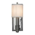 thumbnail image 4 of Meyda 152783 4 in. Alberta Wall Sconce, Blackened Pewter, 4 of 4