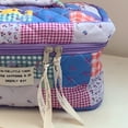 thumbnail image 2 of Bolsas de maquillaje de algodón de rompecabezas con cremallera de mano para regalos de vacaciones (púrpura) Ehuebsd Cuidado Belleza, 2 of 9