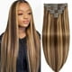 thumbnail image 1 of Extensiones de cabello con clip, 100% cabello humano, 100 g, 8 unidades, 1 of 7