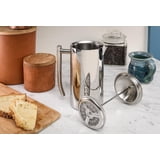 Frieling 36 Oz Double-Wall Stainless Steel French Press & Coffee Scoop - Zero Sediment, Insulated, Dishwasher Safe