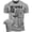 T-Shirt Heather Grey, variant on Gymish Set Goals Workout T-Shirt – Motivational Gym Shirt for Men, Lifting Tee, Men’s Athletic Gym Wear