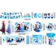 thumbnail image 4 of Frozen Birthday Party Supplies,124pcs Frozen Party Decorations&Tableware Set-Frozen Plates Napkins Cups Tablecloth Banner Backdrop,Frozen Balloons etc Frozen Themed Party Supplies, 4 of 8