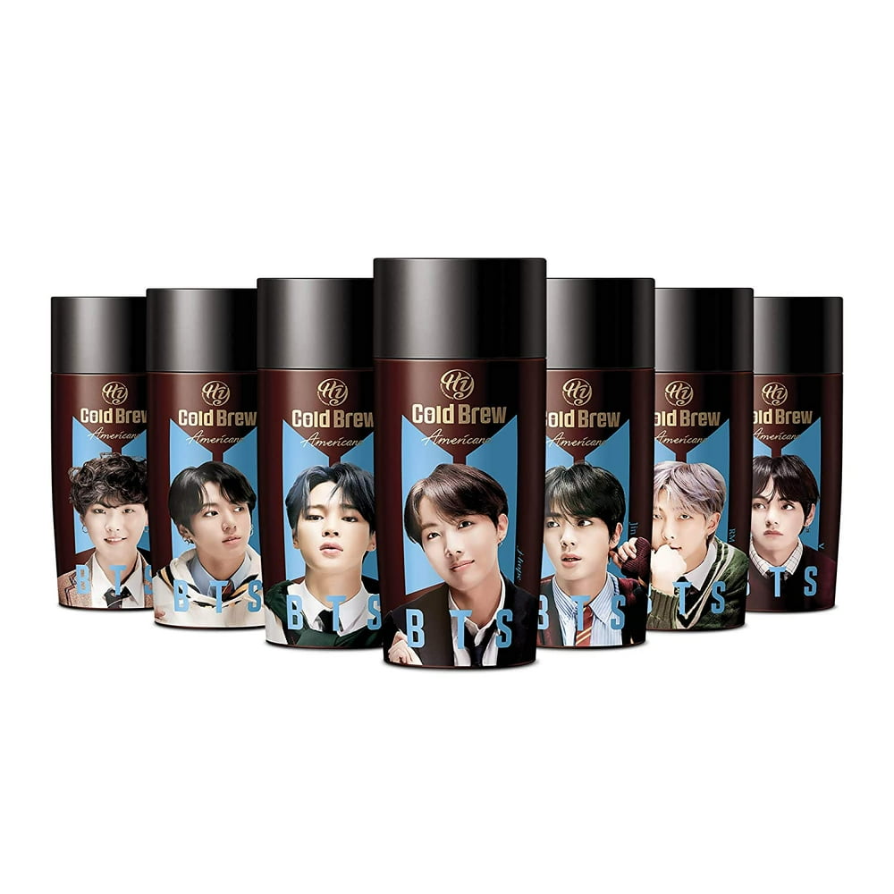 PALDO BTS BangTan Boys RM Kpop Cold Brew Americano Coffee Bottled
