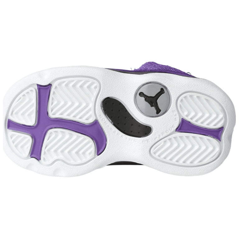 Toddler s Jordan 13 Retro Purple Venom Black White FD4647 501 8 Walmart