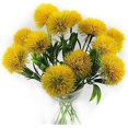 thumbnail image 2 of Paquete de 10 flores artificiales de diente de león, ramo de plantas, flores de plástico para decoración del hogar, decoración de boda, 2 of 5