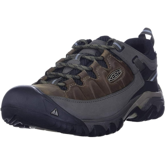 KEEN Mens Targhee III Waterproof Leather Hiking Shoe 7 Bungee Cord/Black