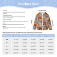 thumbnail image 5 of Kids Zip Up Hoodie for Boys Girls Toddler - Retro Calla Lily Flowers Lightweight Long Sleeve 2T Boys Girl Clothes, Sun Protection Windproof Jackets Hoodie Sweatshirt, 5 of 7